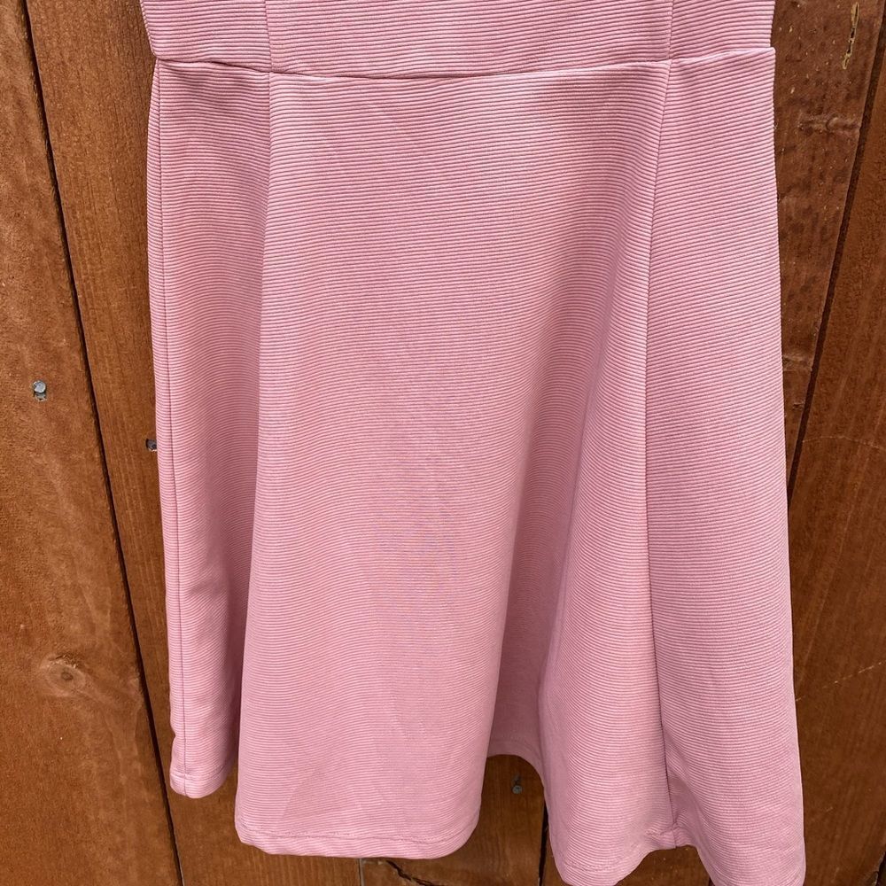 Divided H&M Ribbed Pink Dress - Picture 8 of 10